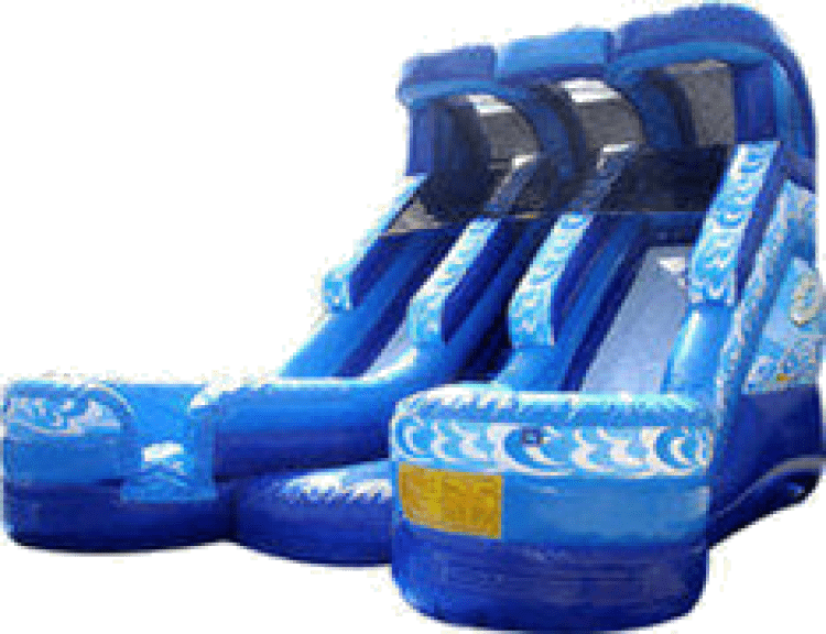 19ft. Double Splash Slide(Dry)
